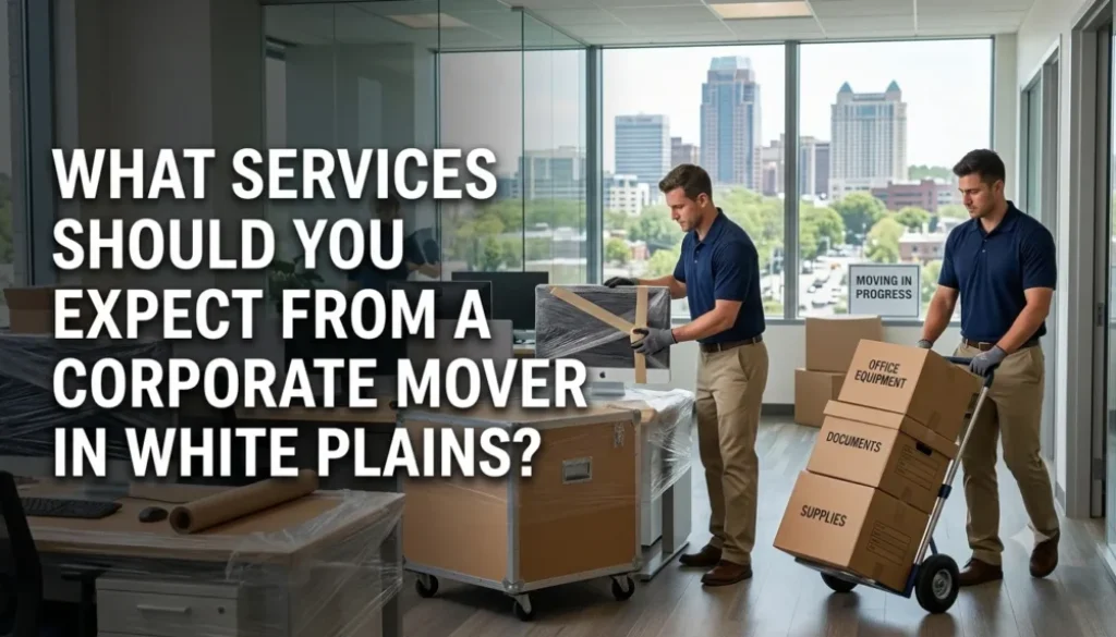 Corporate Mover in White Plains